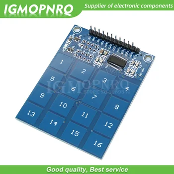 1 шт. TTP229 16-канальный цифровой емкостный модуль сенсорного переключателя для Arduino