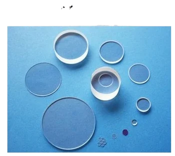 1 шт. Круглый оконный лист с подложкой из Al2O3-сапфира с двусторонней полировкой Можно настроить-используется для покрытия оптических окон