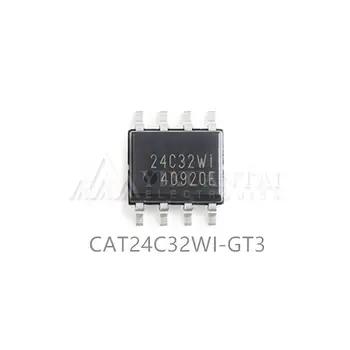 10 шт./лот CAT24C32WI-GT3 CAT24C32WI 24C32WI EEPROM Serial-I2C 32K-бит 4k X 8 1,8 В/2,5 В/3,3 В/5 В 8-контактный SOIC N T/R Новый