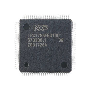 10 шт./лот, микроконтроллеры LPC1765FBD100 LQFP-100 ARM - MCU, 256 КБ флэш-памяти, 64 Кб SRAM, USB, Рабочая температура: - 40 C-+ 85 C