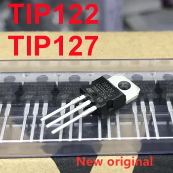 10 шт./Лот Оригинальный Новый Импортный транзистор TIP122 TIP127 TlP122 TlP127 TO-220 Дарлингтона 5A 100V