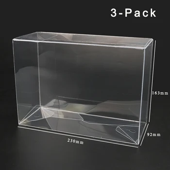 10 шт. Прозрачный чехол из ПЭТ-пластика с дисплеем Для Funko pop, коробка для хранения ограниченной серии из 3 предметов
