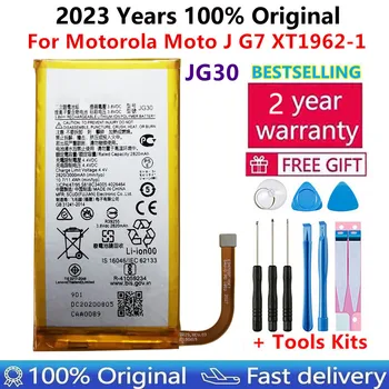 100% Оригинальный Новый 3000 мАч JG30 Аккумулятор Для Motorola Moto J G7 XT1962-1 Хорошего Качества Аккумуляторы для мобильных телефонов + Бесплатные инструменты