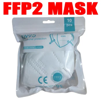 1000-3000 шт Маска для лица FFP2 CE KN95 Mascarillas 5-Слойная Маска для защиты здоровья fpp2 ff2 Masken Сертификат ffp2 mask