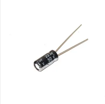 1000шт 22 мкФ 50 В алюминиевый электролитический конденсатор с низким ESR 50v22uf 5x11 мм