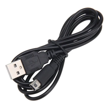 100шт 1.2 М черный для Nintendo 3DS DSi NDSI XL LL Синхронизация данных Зарядка Charing USB кабель Зарядное устройство оптовая цена