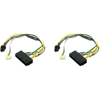 12-Дюймовый основной 24-контактный-6-контактный кабель адаптера питания блока питания ATX 18AWG для HP Z240/HP Elitedesk 80