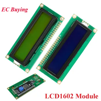 1602 ЖК-модуль Синий Желто-Зеленый Экран IIC I2C LCD1602 1602A Дисплейный модуль 16*2 16x2 5V Переходная пластина для Arduino
