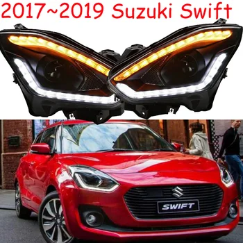 2 шт. Бамперная лампа для фар Suzuki Swift 2017 ~ 2019y Автомобильные Аксессуары Головной фонарь DRL Swift Задний фонарь Ходовые огни Противотуманные фары