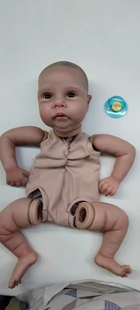 20-дюймовые уже окрашенные детали куклы Реборн, милая детская 3D картина с видимыми венами, тканевое тело в комплекте