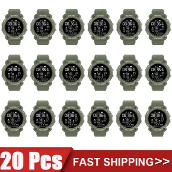 20 шт., умные часы FD68s Для Мужчин и женщин, монитор сердечного ритма, спортивные фитнес-трекеры, умные часы для Android Ios