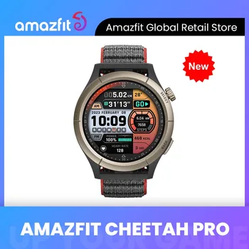 2023 Новый продукт Amazfit Cheetah Pro Smartwatch Непревзойденная точность GPS Bluetooth Телефонные звонки Смарт-часы