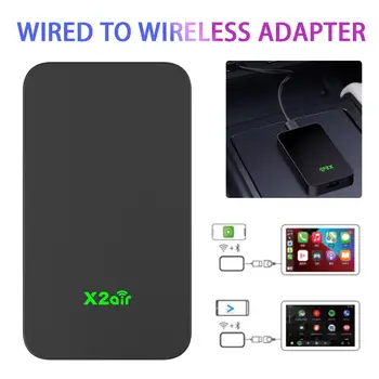 2air Беспроводной Мини-адаптер CarPlay Беспроводной Android Автоматический ключ Apple Car Play Box для iOS и Android WiFi Автоматическое Подключение