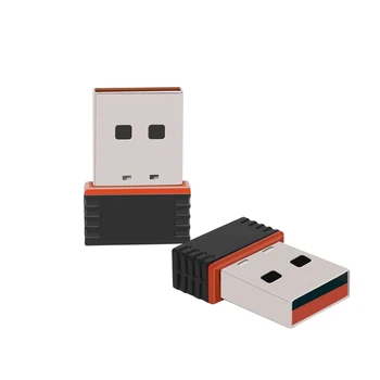 2шт 150 Мбит/с 2,4 G IEEE802.11N USB2.0 Для сетевой карты MINI USB Беспроводной WiFi Адаптер Для планшета/ПК/TV Box