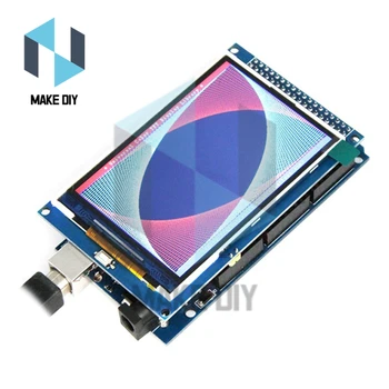 3,5-дюймовый 480 * 320 TFT LCD модуль 65K Цветной дисплей 16-битный параллельный интерфейс для Arduino Mega2560 Direct Plug-in