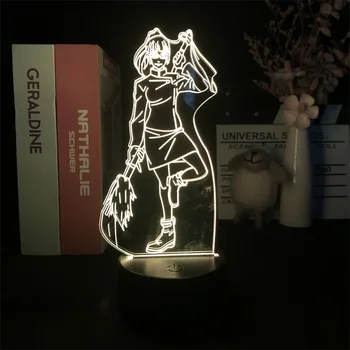 3D Ночник Дзюдзюцу Кайсен Маки Дзенин Аниме Манга для декора спальни Милый Цветной подарок на День Рождения Светодиодная лампа для малыша Прекрасный подарок