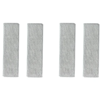 4 шт. тряпка для швабры Xiaomi Mijia G10 K10 Беспроводной пылесос, сменные аксессуары для швабры, запчасти