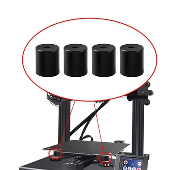 4шт 3D принтер высокотемпературная силиконовая твердая распорная колонна для выравнивания горячего слоя