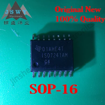 5 ~ 10ШТ ISO7241AMDWREP шелкотрафаретная печать ISO7241AM цифровой изолятор IC посылка SOIC16 100% абсолютно новый оригинальный бесплатная доставка