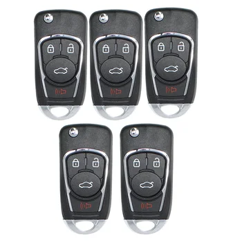 5 шт./лот KEYDIY NB22-4 Универсальный 4-кнопочный дистанционный автомобильный ключ для KD900/-X2 MINI/-MAX для/Стиль
