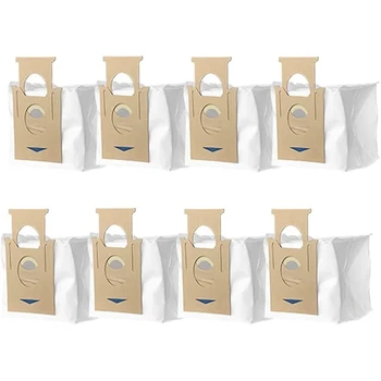 8 Упаковок пылесборников Аксессуары Запасные части для вакуумной станции Yeedi Аксессуары для пылесоса Yeedi Vac Max