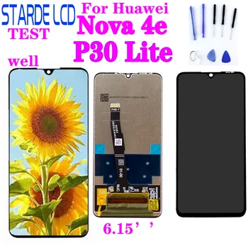 AAA + Для Huawei P30 Lite ЖК-дисплей с Сенсорным экраном P30 Lite Дисплей Nova 4E ЖК-экран MAR-LX1M MAR-LX2