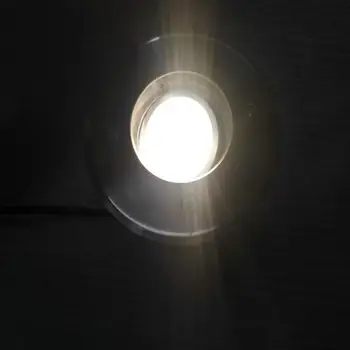 AC110V 220V IP67 7W GU10 MR16 светодиодный прожектор Теплый Холодный Белый Заглубленный Светильник Наземное Освещение Открытый COB Светодиодный Подземный Светильник Light