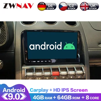 Android 10 6 + 128 Г Для Lamborghini Gallardo 2004-2015 IPS HD IPS Экран Радио Мультимедийный Плеер Автомобильный GPS Навигация Аудио Видео