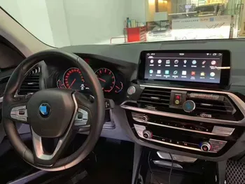 Android Мультимедийный Видеоплеер для BMW X3 G01 Автомобильный GPS навигатор Радио Автоматическое головное устройство Carplay Wifi 10,25 “