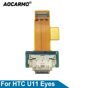 Aocarmo для HTC U11 eyes USB порт для зарядки Зарядное устройство док-станция Гибкий кабель запасные части