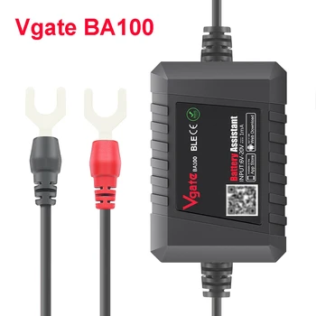BA100 Vgate Тестер автомобильного аккумулятора 12V Blue-tooth 4.0 Монитор Для Android IOS Инструмент для Обслуживания зарядки Auto Battery-y Assistant BA 100