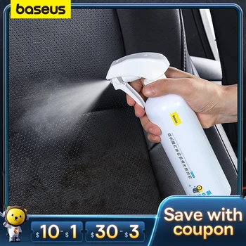 Baseus 300 мл Спрей для чистки салона автомобиля, моющее средство для смазки с 2 шт. полотенцем для мытья Авто, Реставратор кожи и пластика