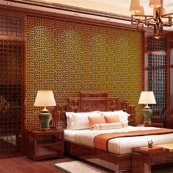 beibehang геометрический желтый плед papel de parede 3D ТВ фон обои гостиная современные обои для стен 3 d дома