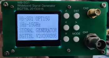 by BG7TBL WB-SG1 Широкополосный источник сигнала частотой 1 Гц-15 ГГц, 18 ГГц-20 ГГц, Генератор сигналов с модуляцией включения-выключения диапазона WB-SG1-OPT15G/OPT20G