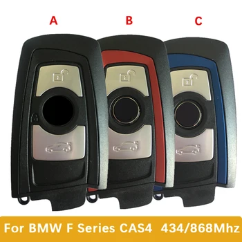 CN006099 Вторичный Рынок Дистанционного Брелка Для BMW F Серии CAS4 Smart Key PCF7953P Чип 434/868 МГц HUF5767 Лезвие ключа