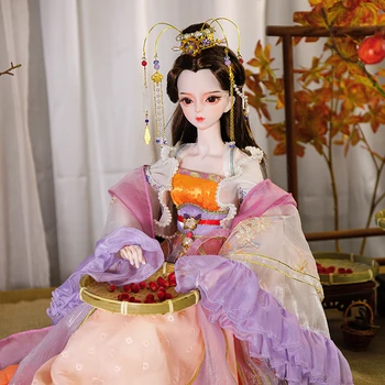 DBS Dream Fairy 1/3 BJD Индивидуальный Макияж 62 см Куклы с шаровыми шарнирами Полный комплект, включая одежду, Обувь, головные уборы, куклы для девочек, сделай сам