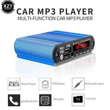 DIY Bluetooth MP3 Декодер Модуль платы 5V 12V USB TF FM-радио Модуль Беспроводной MP3-плеер с функцией записи Автомобильный комплект