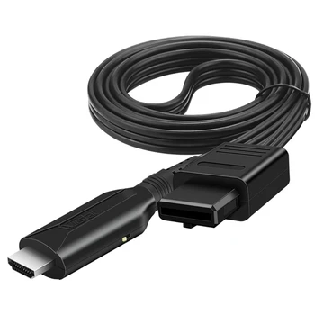 DXAB N64 к кабельному адаптеру Портативный видео конвертер 720P / 1080P кабельный адаптер для N64 / NGC / SNES к HDTV