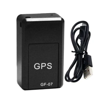 GF07 Локатор GPS Голосовое управление Сильный магнитный адсорбционный автомобильный трекер Бесплатная установка Защита от потери для пожилых детей