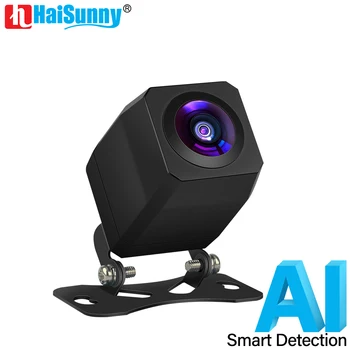 HaiSunny 170 ° HD AHD Автомобильная Обратная Резервная Камера заднего Вида Ночного Видения AI Auto Искусственный Интеллект Водонепроницаемый Широкоугольный