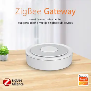 HomeKit ZigBee Gateway Hub Мост для Умного дома ZigBee APP Remote Control Работает с Apple HomeKit Alexa Google Home Tuya SmartLife