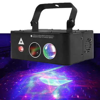 HS RGB Aurora Starry Star Лазерный Световой Проектор Blue LED Water Wave Сценический Световой Эффект для Вечеринки, Праздника, Дискотеки DJ, Рождественского Бара
