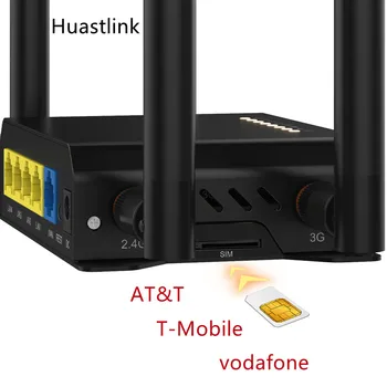 Husatlink Высокоскоростной 4G Маршрутизатор со слотом для sim-карты CAT4 EC25 Openwrt 4 шт. Внешние антенны Прямая продажа с фабрики