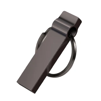JASTER Mini USB Flash Drive 64GB Серебристая Металлическая карта памяти, Брелок для ключей, Черная ручка-накопитель 32GB, Креативный бизнес-подарок, Флешка 16GB 8G