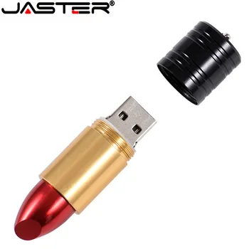 JASTER Shantou Metalen 5 Soorten Ручка-накопитель для губной помады USB Флэш-накопитель 4 Гб 16 Гб 32 Гб 64 Гб Флешка usb 2.0 Флэш-накопитель Stok