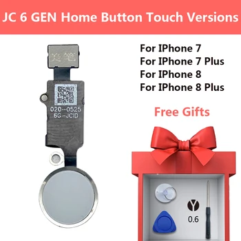JC 6th 3D Home Button Flex для iPhone 7 8 Plus, Универсальная функция возврата назад, решение без Touch ID с инструментами для ремонта