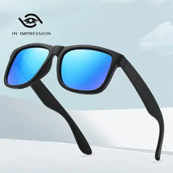 JN IMPRESSION, новые модные спортивные мотоциклетные солнцезащитные очки, Поляризованные красочные мужские солнцезащитные очки, солнцезащитные очки для велоспорта на открытом воздухе