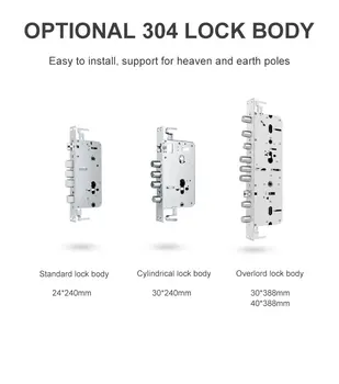 kingku lock face recognition K68 для корпуса замка из нержавеющей 304