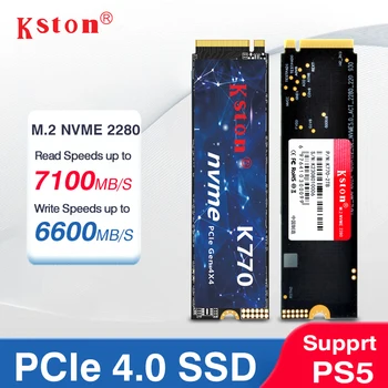 Kston SSD M2 NVME PCIE 4 0 M.2 2280 512 ГБ 1 ТБ SSD Pci Express Внутренний жесткий диск PCIe4.0 X4 Nvme 4,0 Для игрового компьютера DIY