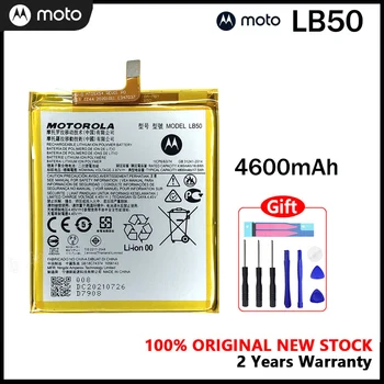 Motorola 100% Оригинальный аккумулятор LB50 4600 мАч для смартфона Motorola Moto LB50 Batteria с бесплатными инструментами Сменный аккумулятор